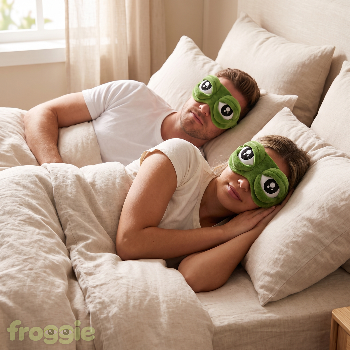 Froggy's Ribbit Sleep Mask